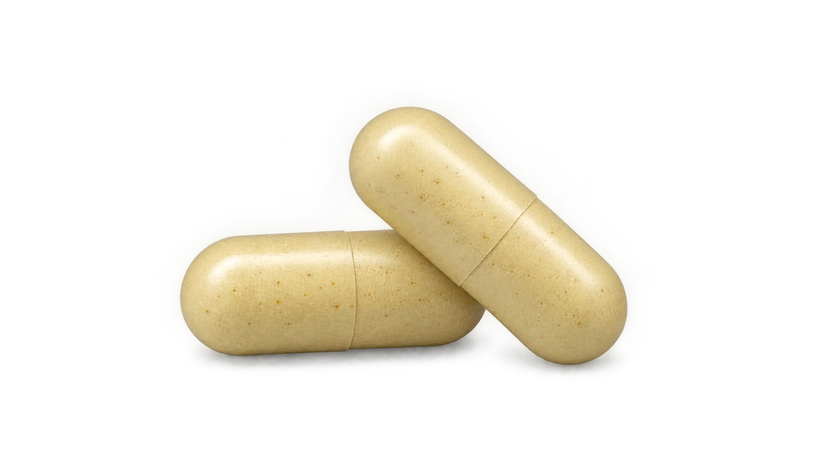 Two Lujevit vegan capsules